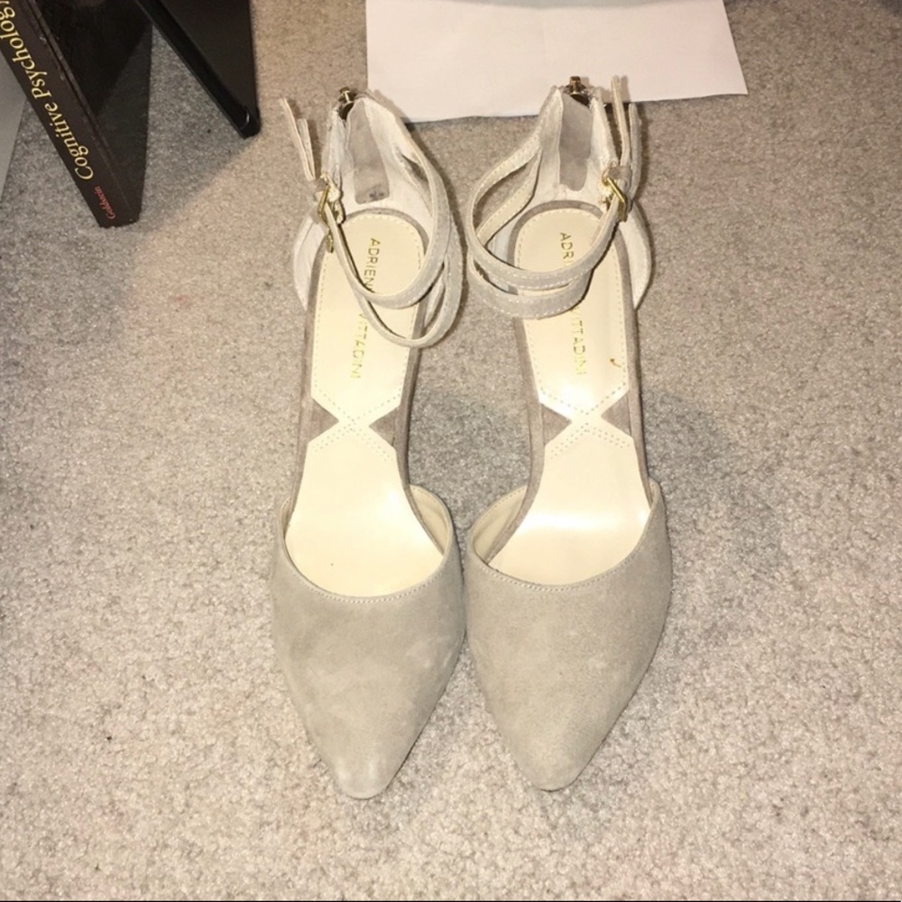 Taupe Adrienne Vittadini Heels